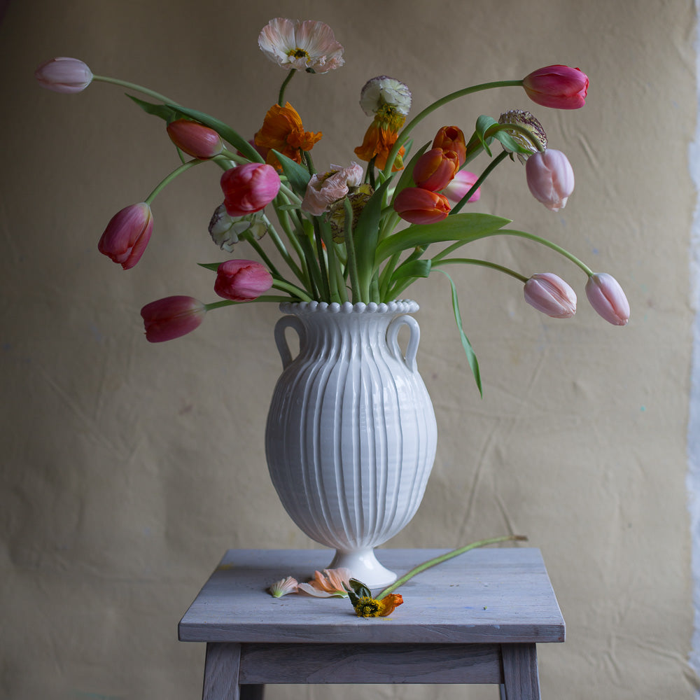 Two Handle Greek Vase – Frances Palmer Pottery