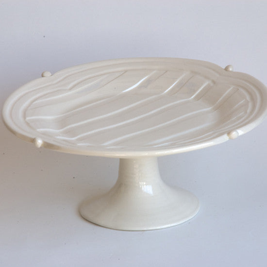 Cake Plate Four Dots