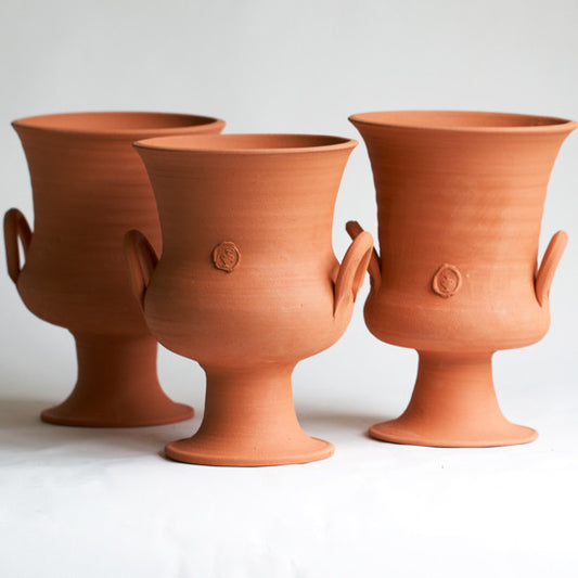 No. 5 Terracotta Two Handle Urn (each sold separately)