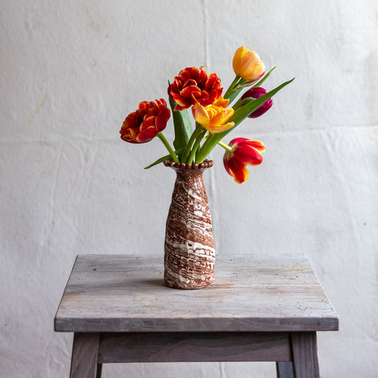 Marbleized Vase #1139