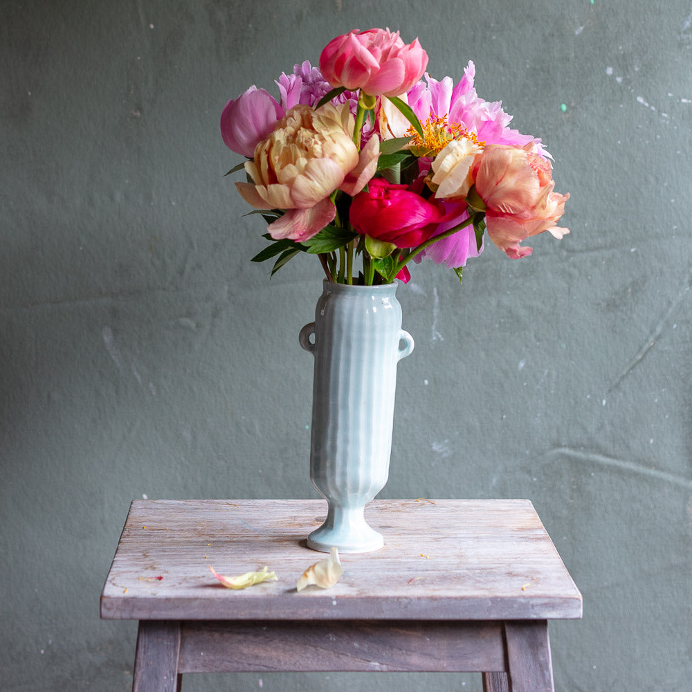 Frasier Celadon Pocelain Vase #0488