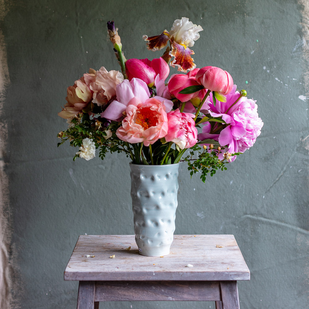Frasier Celadon Porcelain Vase #0483