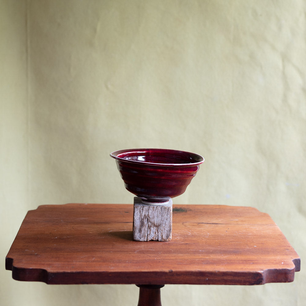 Porcelain Oxblood Bowl #1667