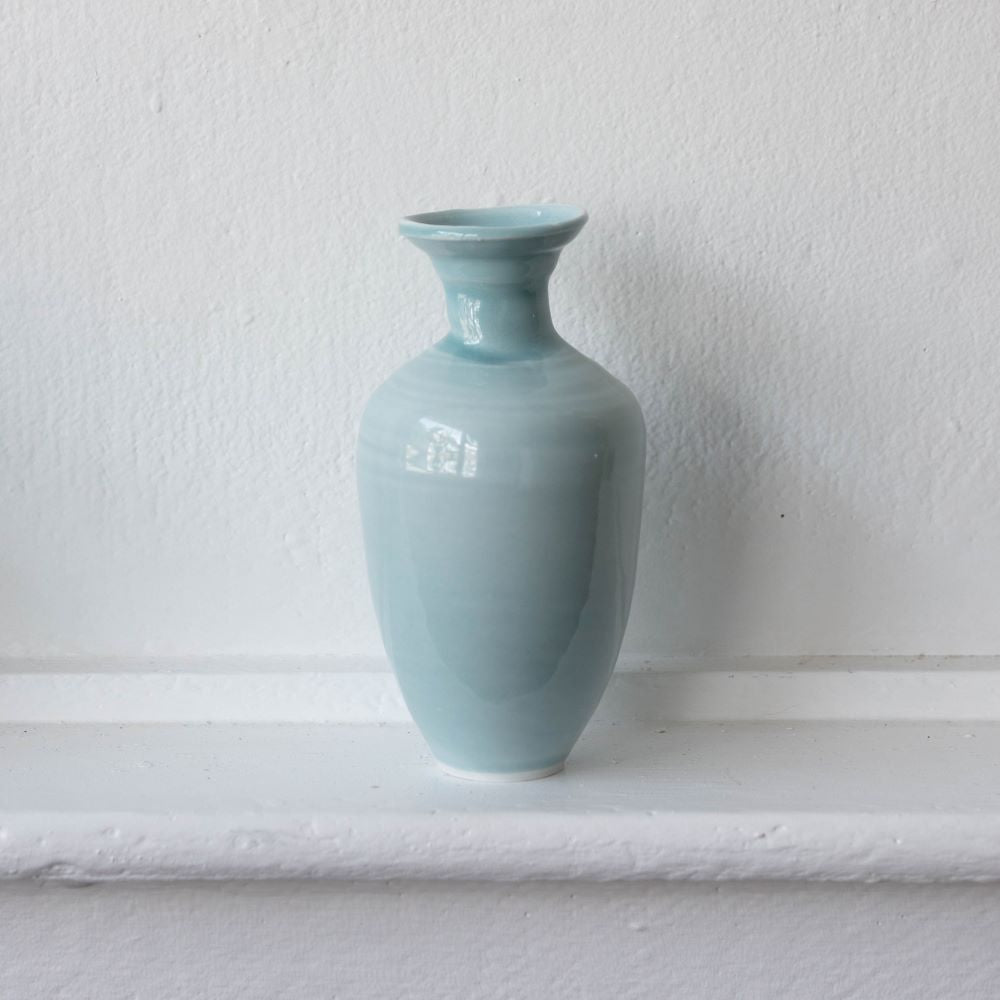 Porcelain Celadon Vase #7168
