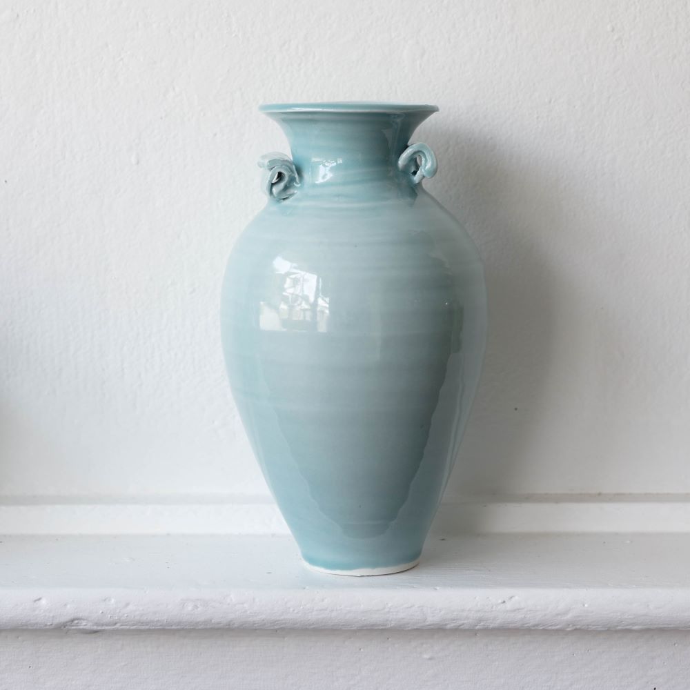 Porcelain Celadon Vase #7171