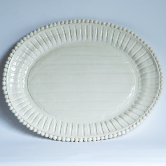 Platter with Stripes